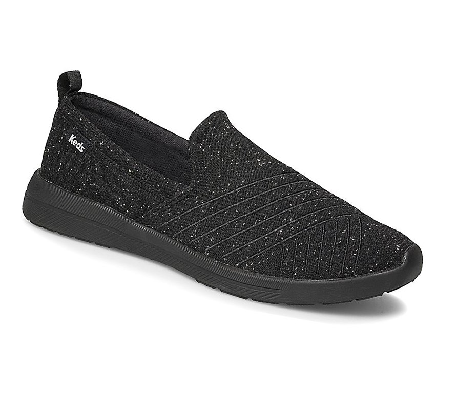 Zapatos con Cordones Keds Studio Hart Jersey Athleisure Mujer Negros | PDS146738